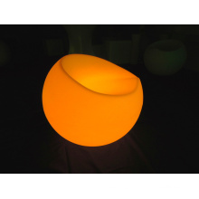 Night Club Furniture Plastic Rechargeable LED Apple Sofa (G007)